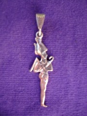 Osiris pendant in silver 

from Egypt